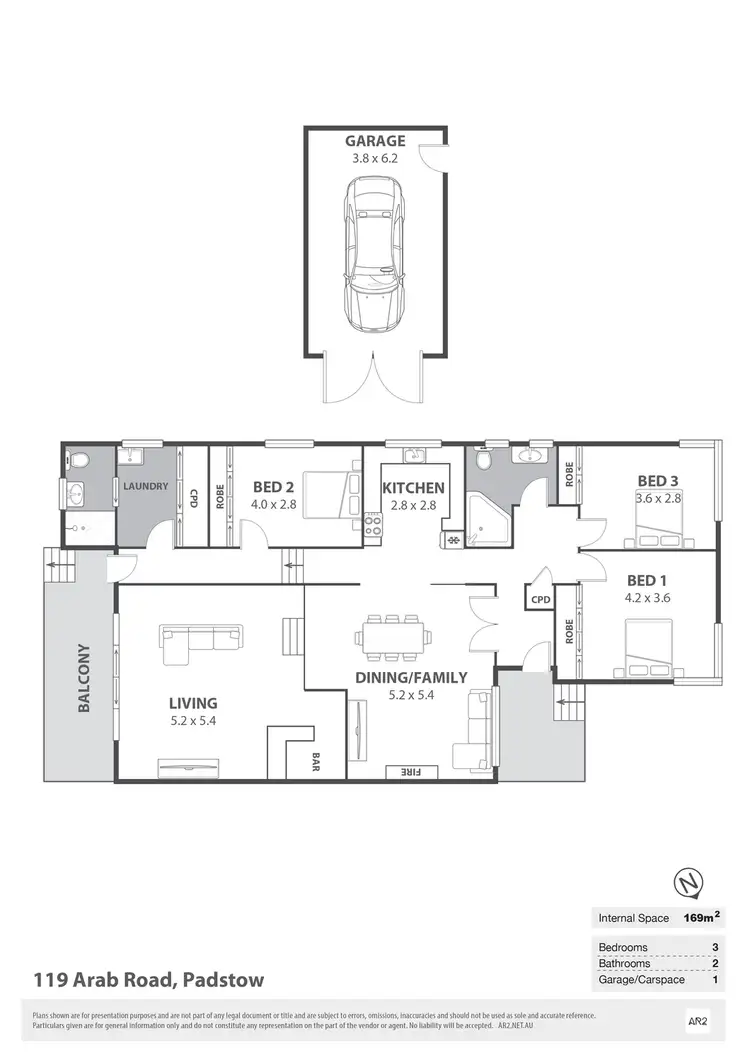 Floorplan of Homely house listing, 119 Arab Road, Padstow NSW 2211