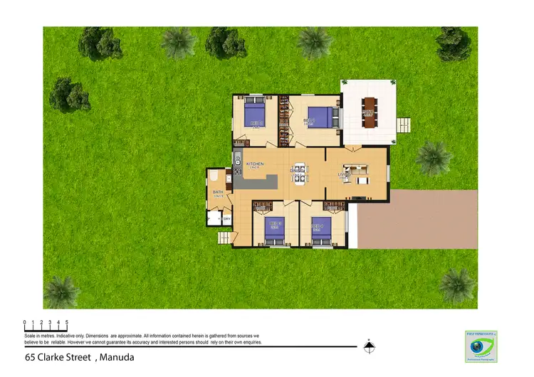 Floorplan of Homely house listing, 65 Clarke Street, Manunda QLD 4870