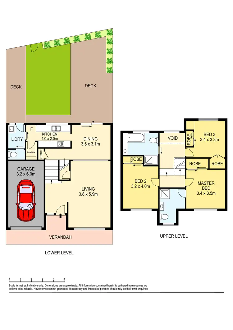 Floorplan of Homely townhouse listing, 18/15 Koolang Road, Green Point NSW 2251
