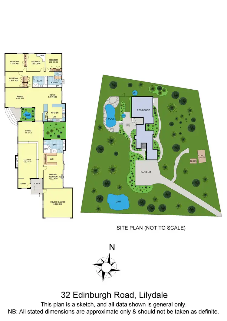 Floorplan of Homely house listing, 32 Edinburgh Road, Lilydale VIC 3140