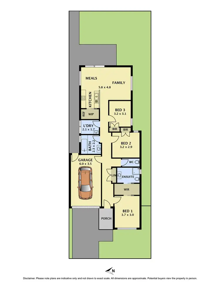 Floorplan of Homely house listing, 19 Coolamon Drive, Craigieburn VIC 3064