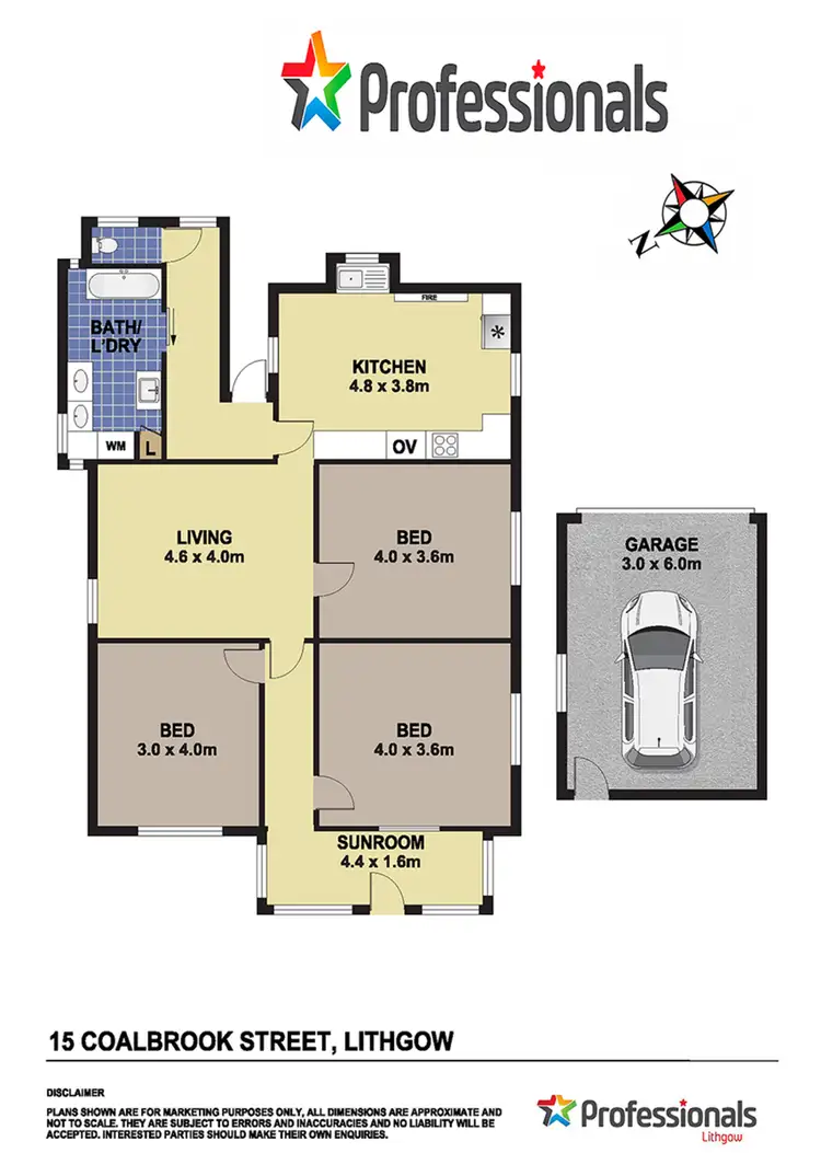 Floorplan of Homely house listing, 15 Coalbrook Street, Lithgow NSW 2790