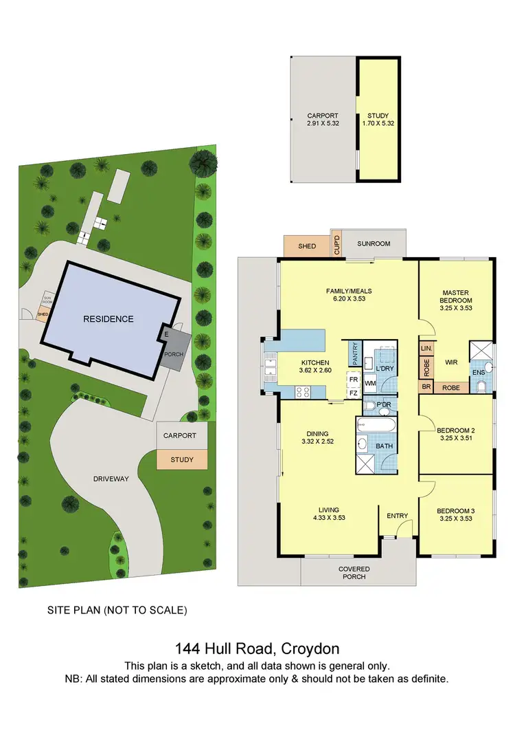 Floorplan of Homely house listing, 144 Hull Road, Croydon VIC 3136