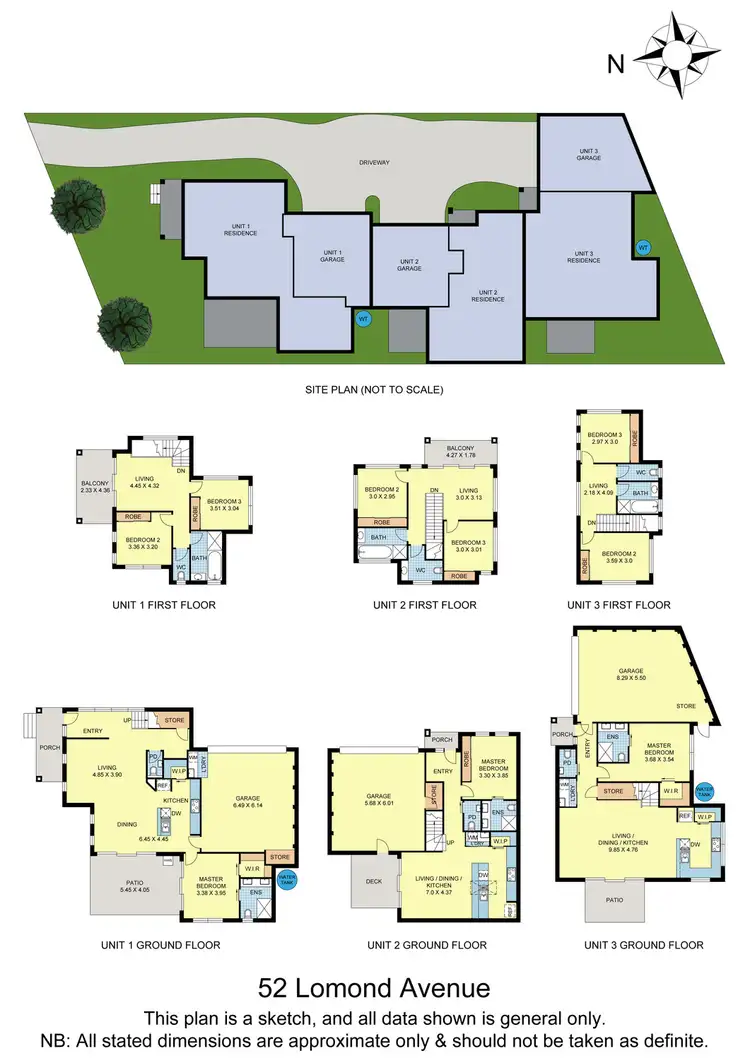 Floorplan of Homely townhouse listing, 2/52 Lomond Avenue, Kilsyth VIC 3137