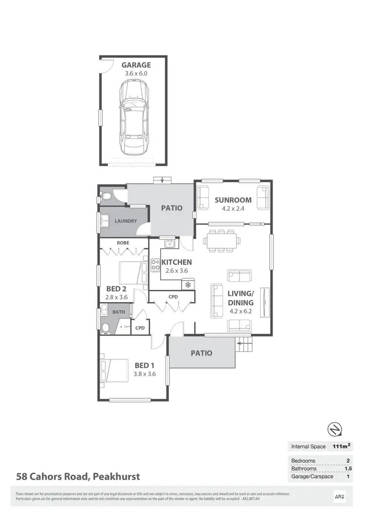 Floorplan of Homely house listing, 58 Cahors Road, Padstow NSW 2211