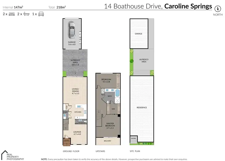 Floorplan of Homely house listing, 14 Boathouse Drive, Caroline Springs VIC 3023