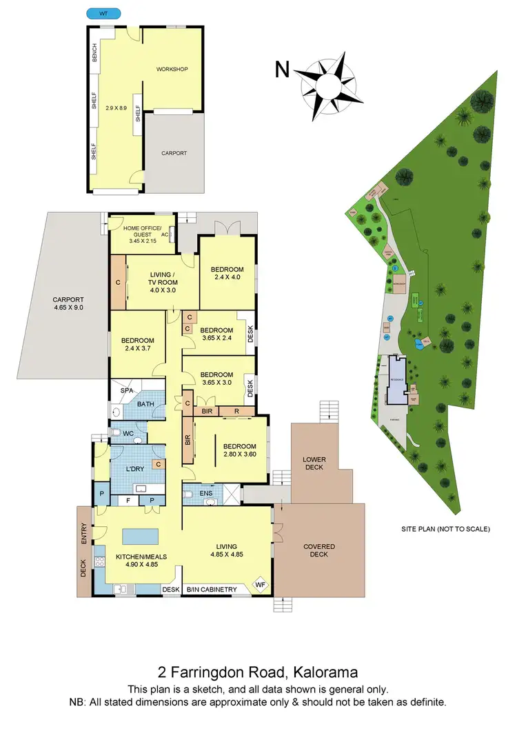 Floorplan of Homely house listing, 2 Farringdon Road, Kalorama VIC 3766