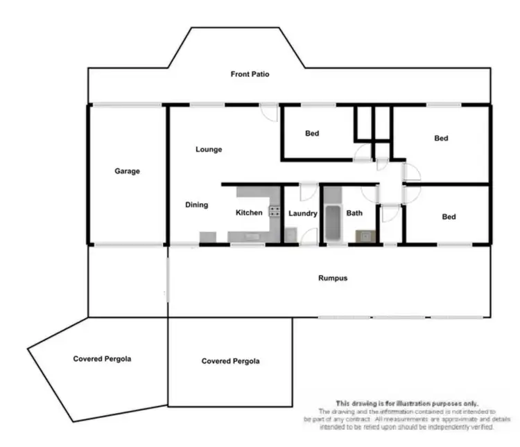Floorplan of Homely house listing, 16 Graeme Avenue, Goonellabah NSW 2480