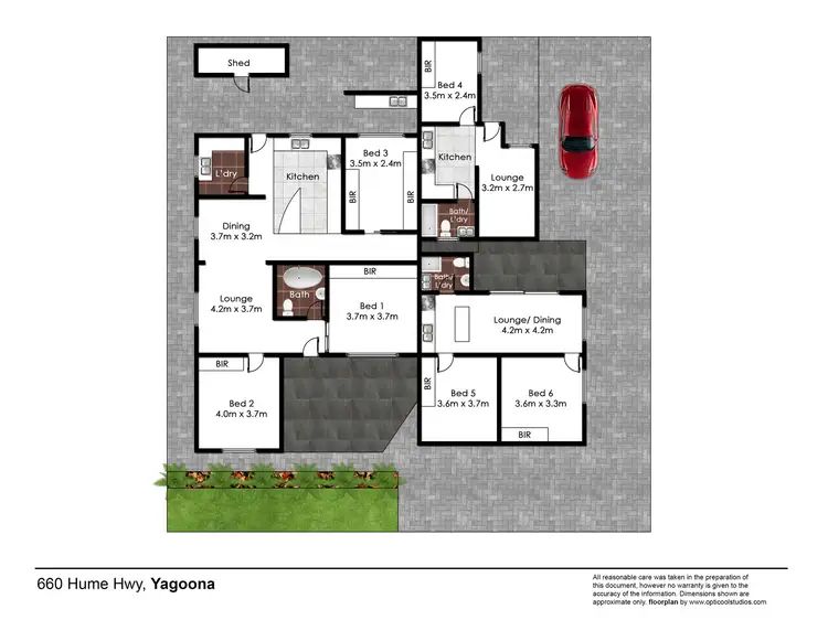 Floorplan of Homely house listing, 660 Hume Highway, Yagoona NSW 2199