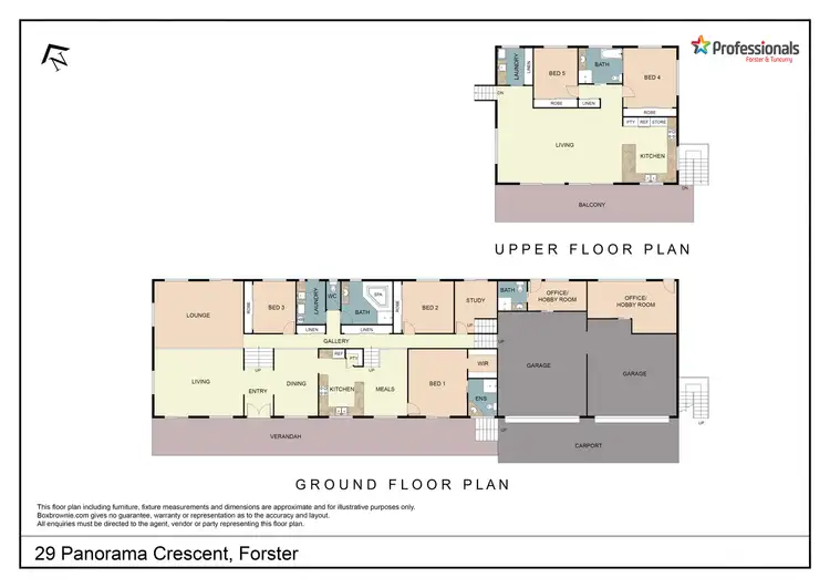 Floorplan of Homely house listing, 29 Panorama Crescent, Forster NSW 2428