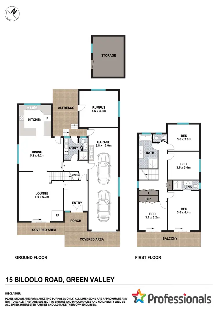 Floorplan of Homely house listing, 15 Biloolo Road, Green Valley NSW 2168
