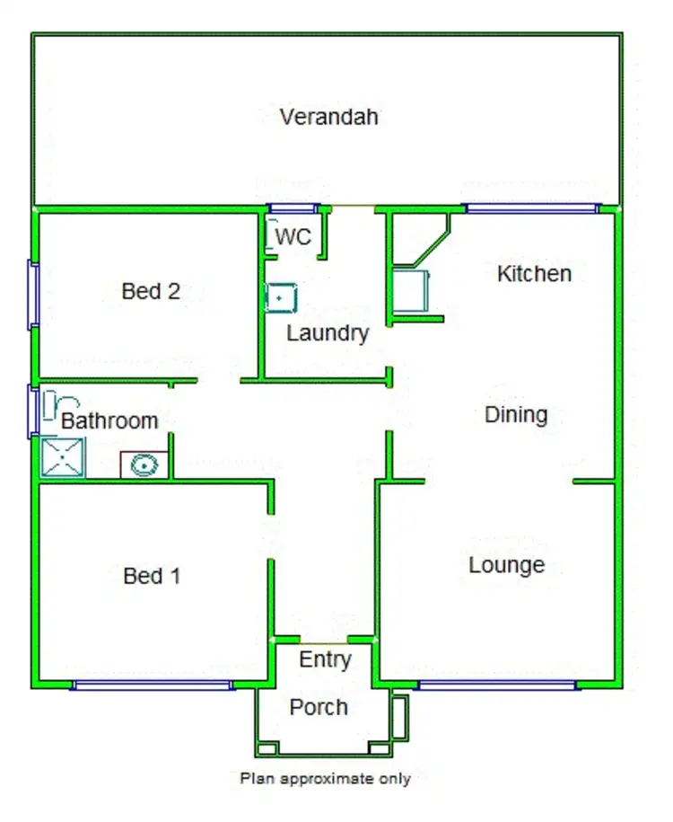 Floorplan of Homely house listing, 12 Leithen Street, Shepparton VIC 3630