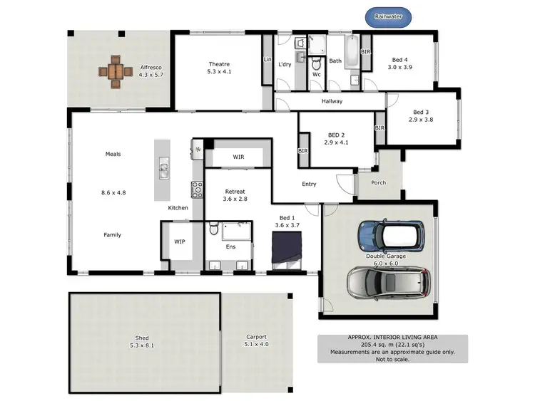 Floorplan of Homely house listing, 32 Baltimore Avenue, Hamilton Valley NSW 2641