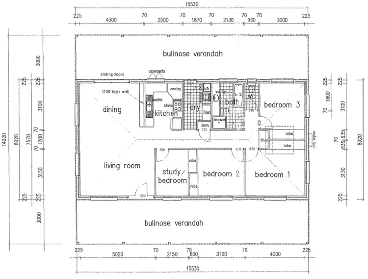 Floorplan of Homely house listing, 1 Calais Court, D'aguilar QLD 4514