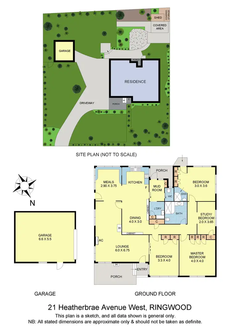 Floorplan of Homely house listing, 21 Heatherbrae Avenue West, Ringwood VIC 3134
