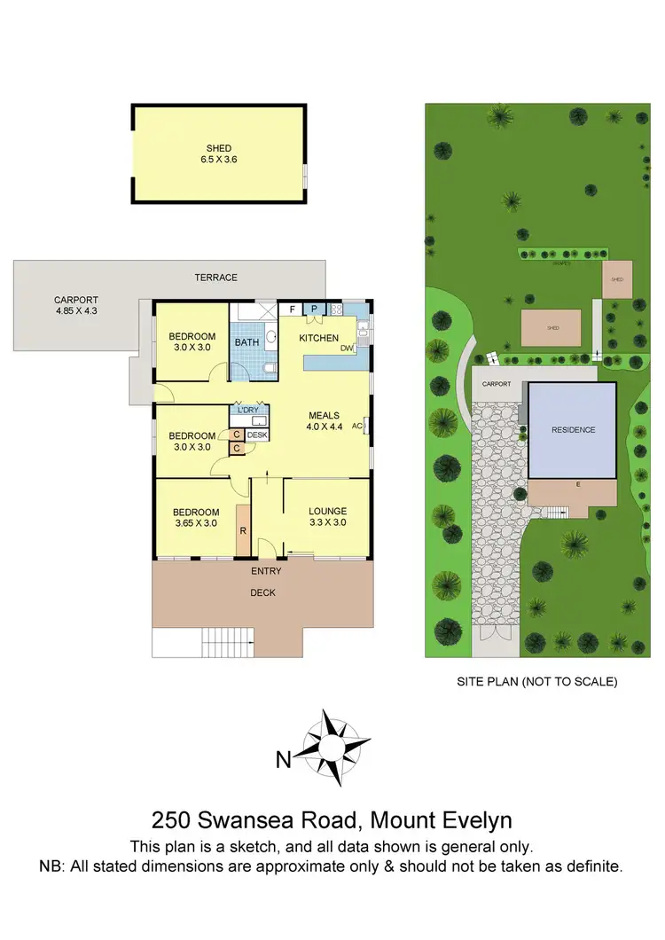 Floorplan of Homely house listing, 250 Swansea Road, Mount Evelyn VIC 3796