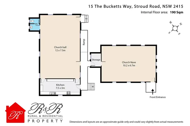 Floorplan of Homely house listing, 1 & 2/15 The Bucketts Way, Stroud Road NSW 2415