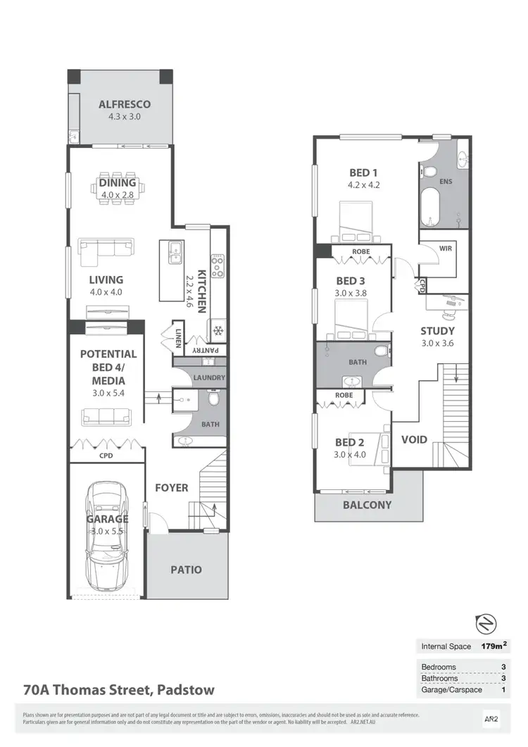 Floorplan of Homely semi-detached listing, 70 Thomas Street, Picnic Point NSW 2213