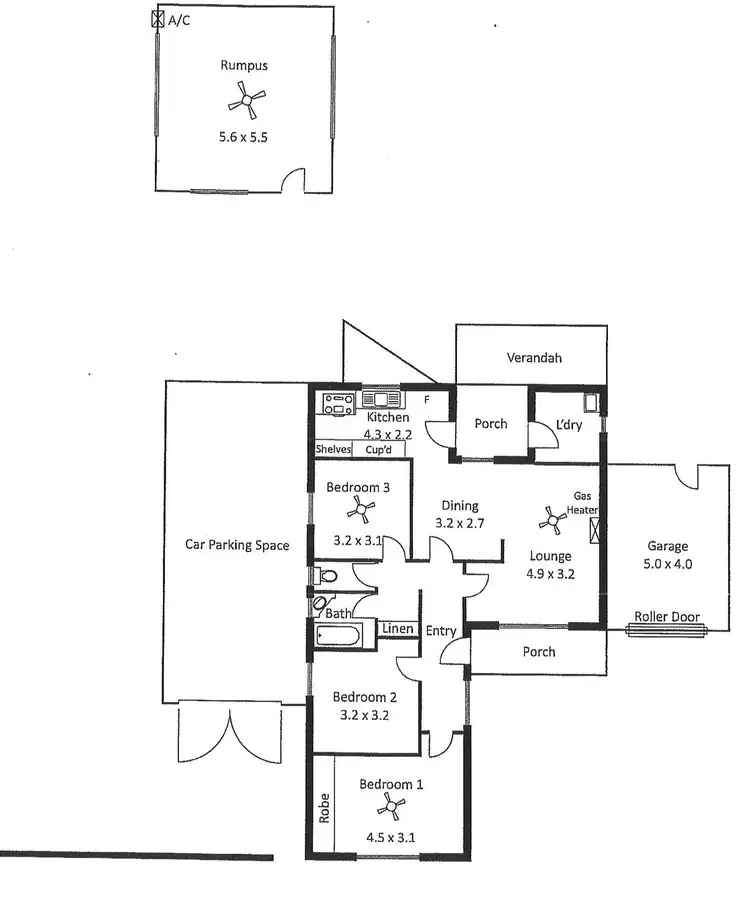 Floorplan of Homely house listing, 151 Avenue Road, Clarence Gardens SA 5039