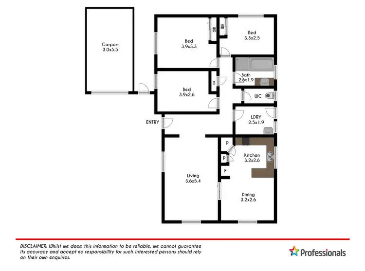Floorplan of Homely house listing, 5 Julie Crescent, St Clair NSW 2759