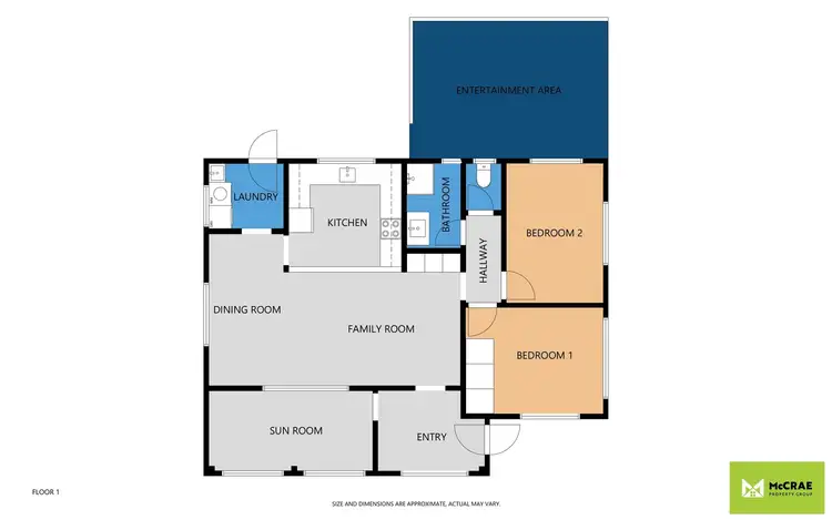 Floorplan of Homely house listing, 118 Powell Street, Bowen QLD 4805