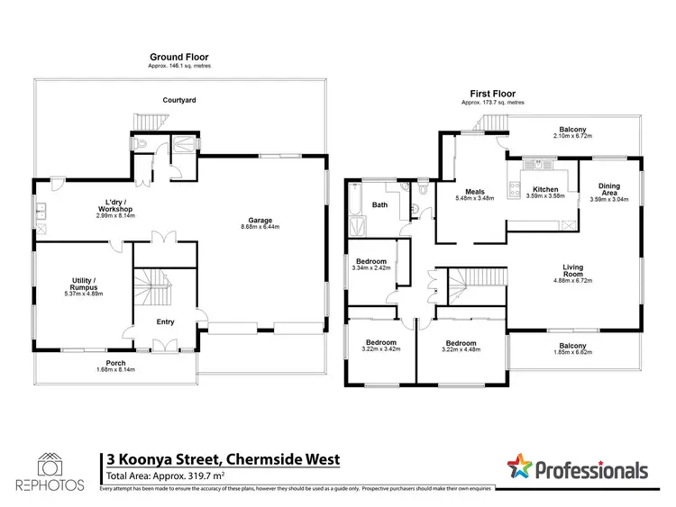 Floorplan of Homely house listing, 3 Koonya Street, Chermside West QLD 4032