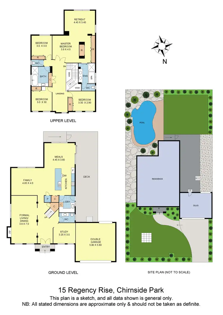 Floorplan of Homely house listing, 15 Regency Rise, Chirnside Park VIC 3116