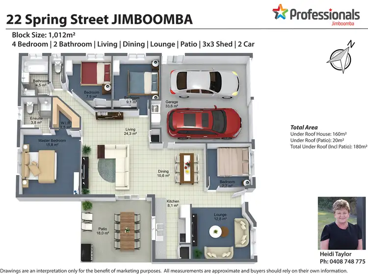 Floorplan of Homely house listing, 22 Spring Street, Jimboomba QLD 4280