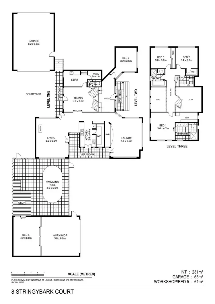 Floorplan of Homely house listing, 8 Stringybark Court, Strathdale VIC 3550