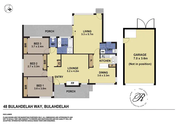 Floorplan of Homely house listing, 48 Bulahdelah Way, Bulahdelah NSW 2423