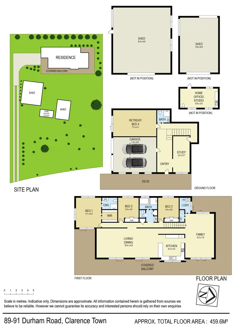 Floorplan of Homely house listing, 89-91 Durham Street, Clarence Town NSW 2321