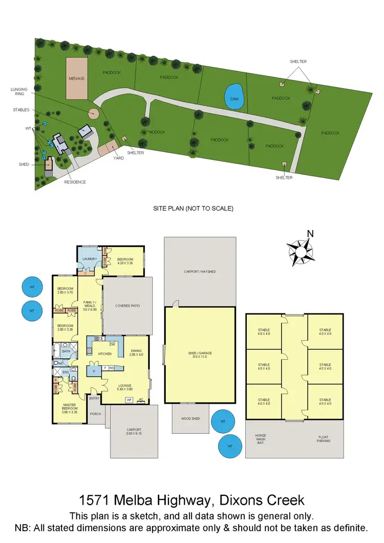Floorplan of Homely rural property listing, 1571 Melba Highway, Dixons Creek VIC 3775