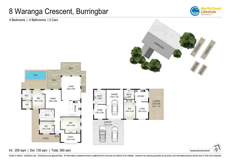 Floorplan of Homely house listing, 8 Waranga Crescent, Burringbar NSW 2483