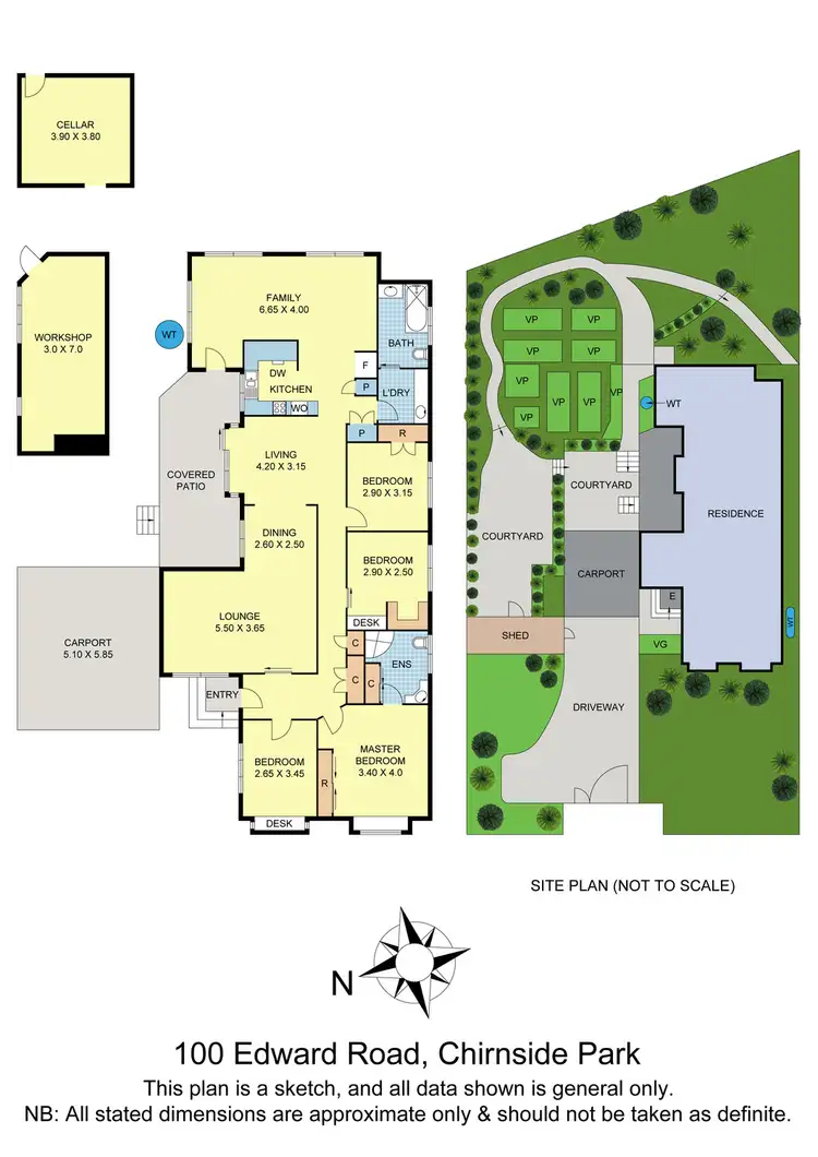 Floorplan of Homely house listing, 100 Edward Road, Chirnside Park VIC 3116