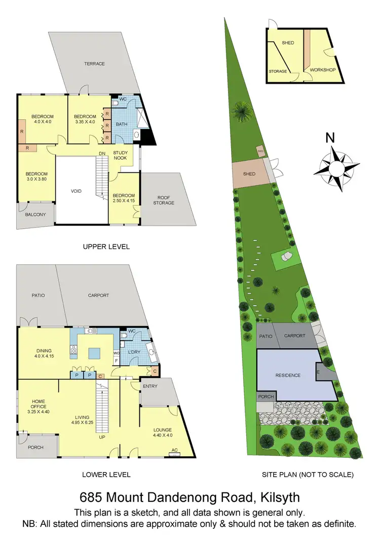 Floorplan of Homely house listing, 685 Mount Dandenong Road, Kilsyth VIC 3137