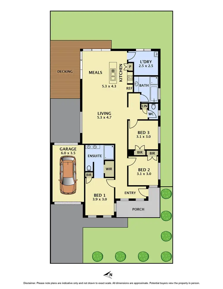 Floorplan of Homely house listing, 87 Mareeba Way, Craigieburn VIC 3064