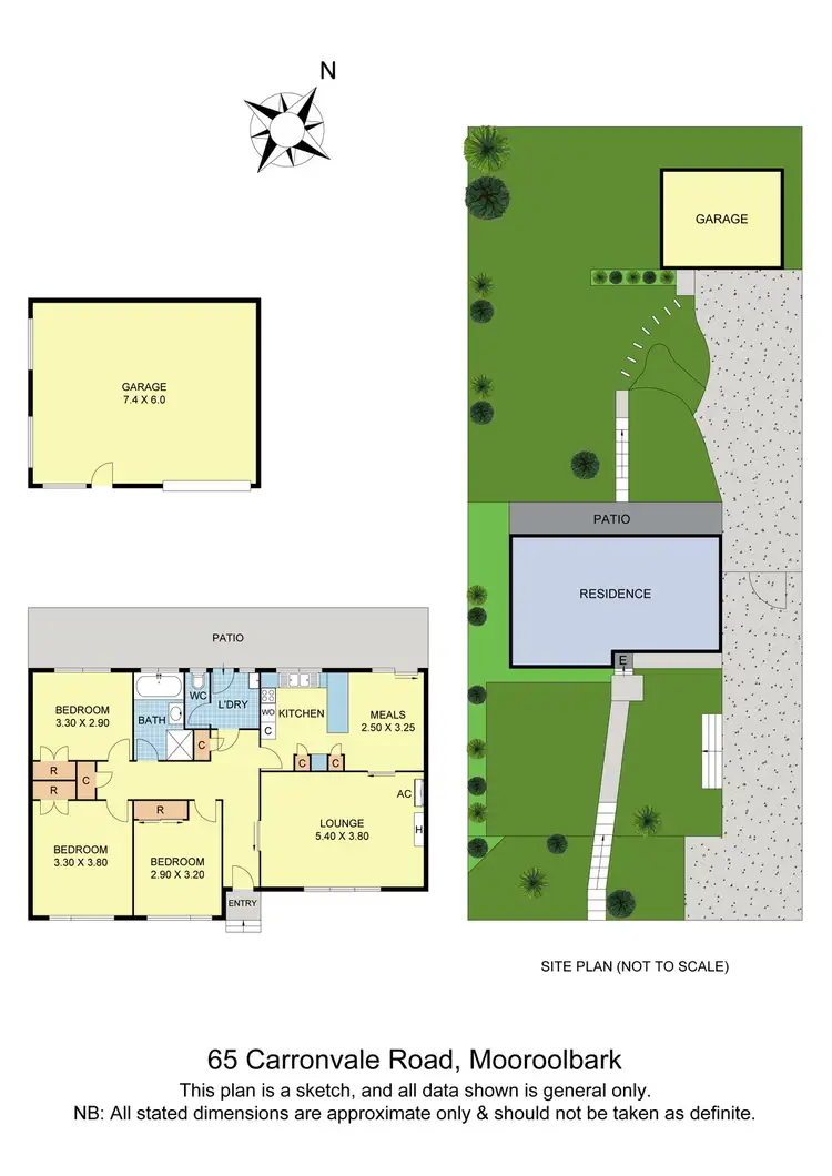 Floorplan of Homely house listing, 65 Carronvale Road, Mooroolbark VIC 3138