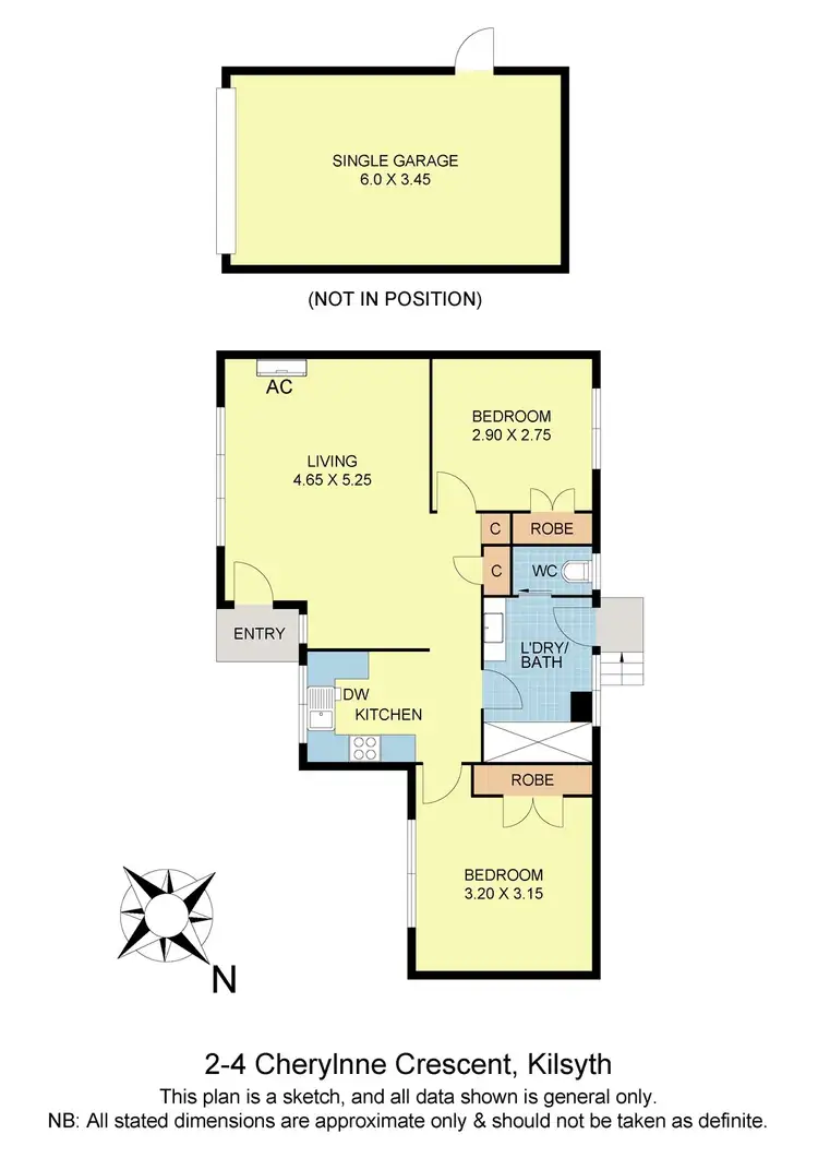 Floorplan of Homely house listing, 2-4 Cherylnne Crescent, Kilsyth VIC 3137