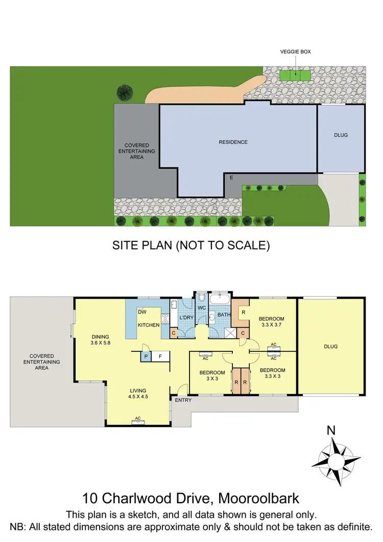 Floorplan of Homely house listing, 10 Charlwood Drive, Mooroolbark VIC 3138