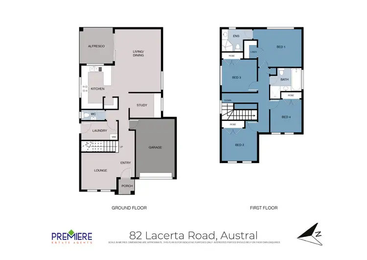 Floorplan of Homely house listing, 82 Lacerta Road, Austral NSW 2179