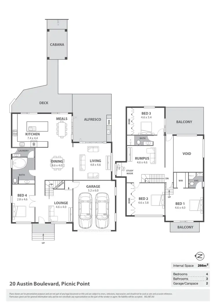 Floorplan of Homely house listing, 20 Austin Boulevard, Picnic Point NSW 2213