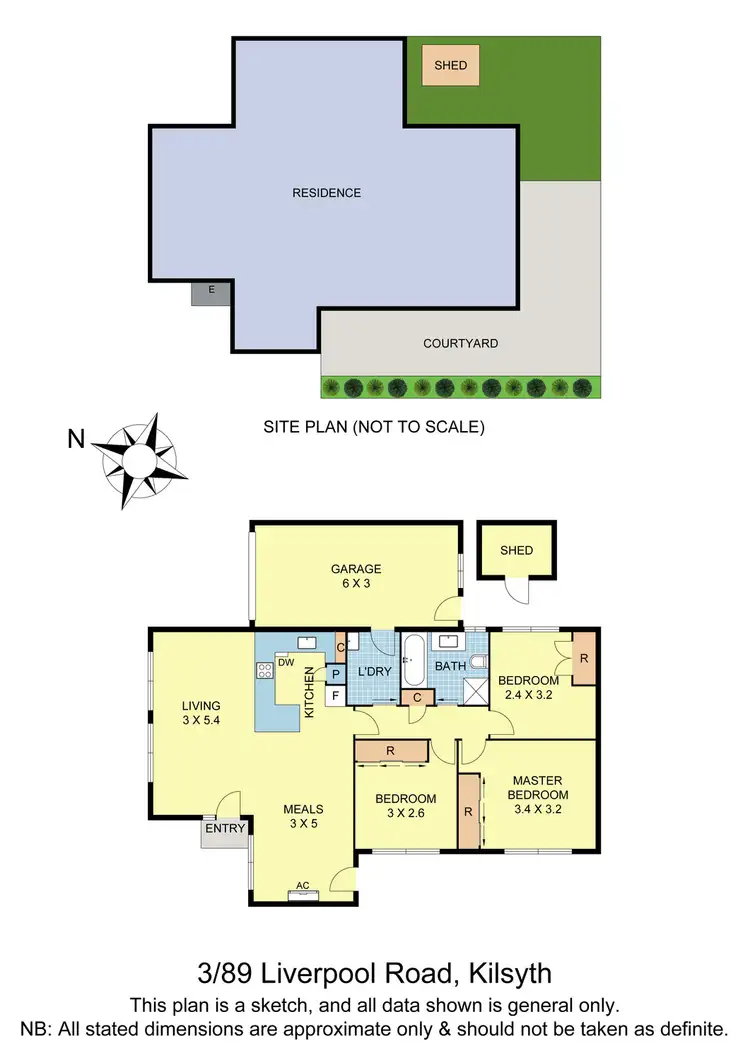Floorplan of Homely unit listing, 3/89 Liverpool Road, Kilsyth VIC 3137