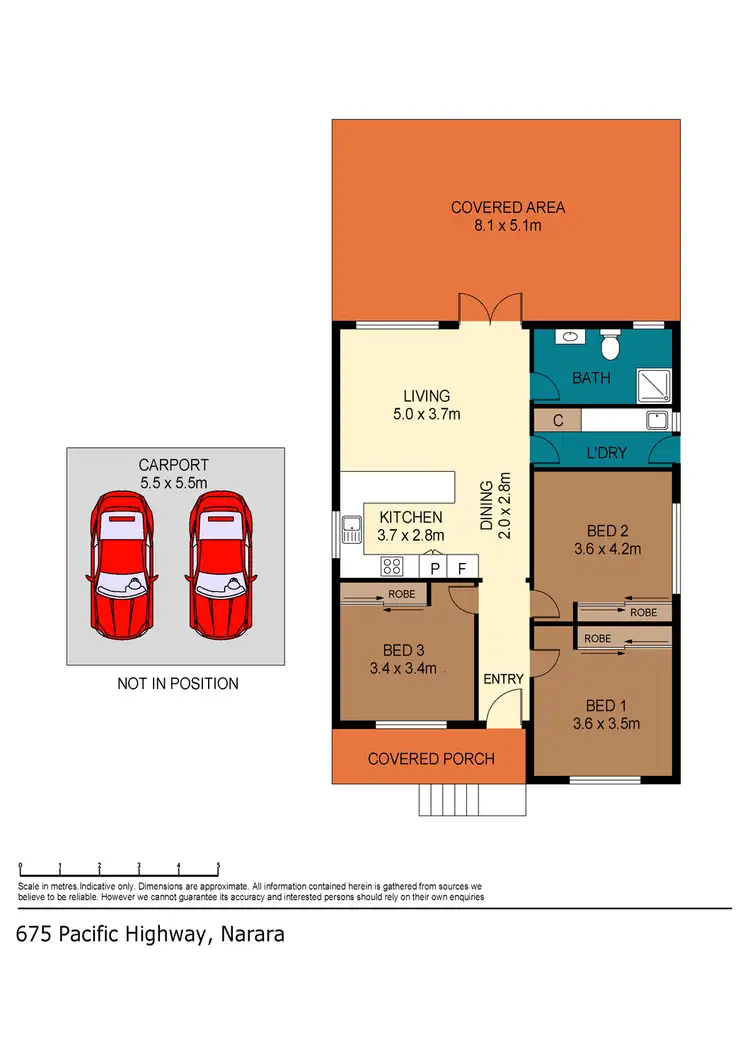 Floorplan of Homely house listing, 675 Pacific Highway, Narara NSW 2250