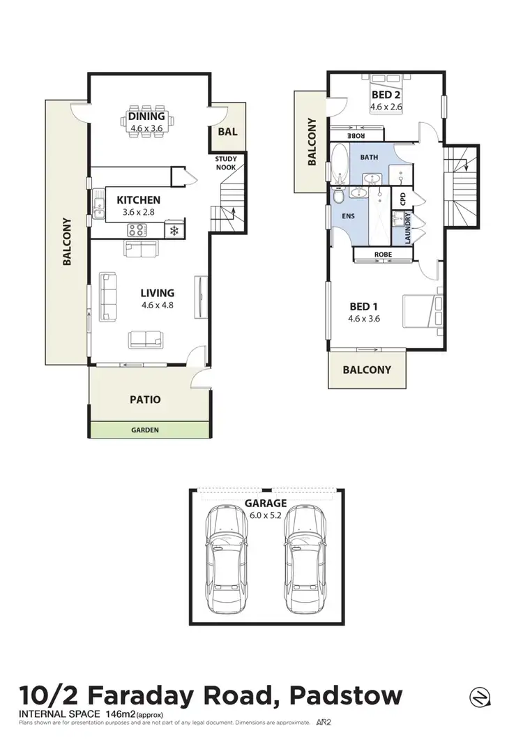 Floorplan of Homely apartment listing, 10/2 Faraday Road, Padstow NSW 2211