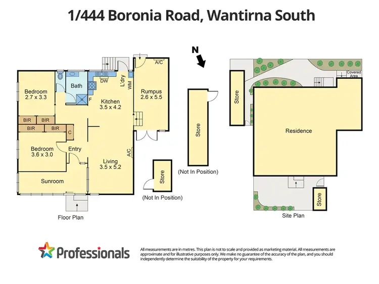 Floorplan of Homely unit listing, 1/444 Boronia Road, Wantirna South VIC 3152
