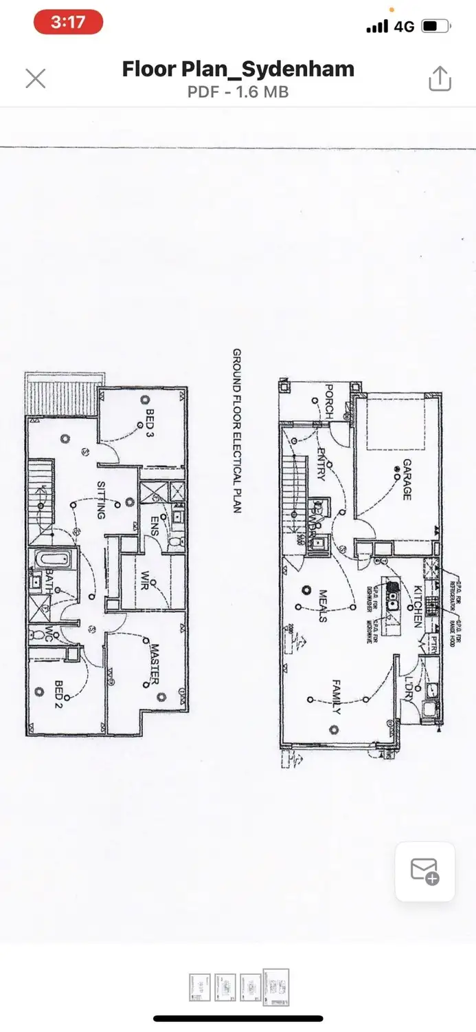 Floorplan of Homely townhouse listing, 14 Admiralty Lane, Sydenham VIC 3037