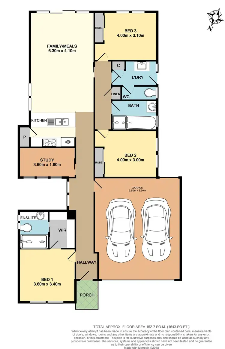Floorplan of Homely house listing, 11A Springfield Road, Boronia VIC 3155