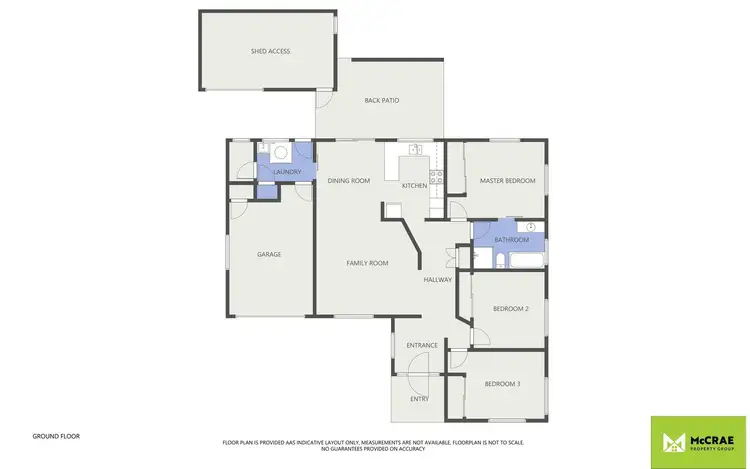 Floorplan of Homely house listing, 3 Toms Court, Bowen QLD 4805