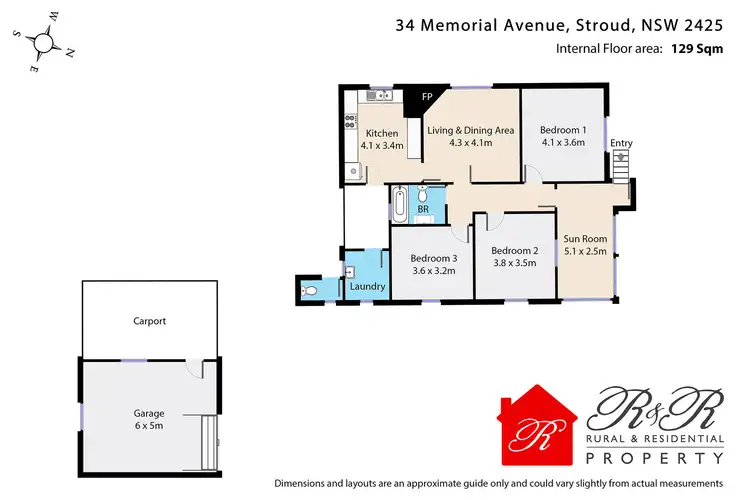 Floorplan of Homely house listing, 34 Memorial Avenue, Stroud NSW 2425