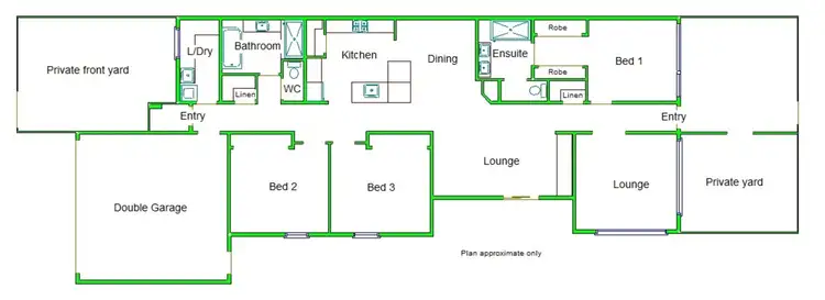 Floorplan of Homely house listing, 5 Toorak Terrace, Shepparton VIC 3630